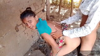 Indian Dehati Village Bhabhi Doggystyle Hard Ass Fucked In Outdoor