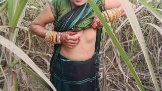 Indian Tamil Village Bhabhi Boobs Sucks And Pussy Fucked In Outdoor